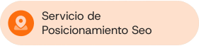 Vector beige con logo de ubicación naranja para servicio de agencia seo