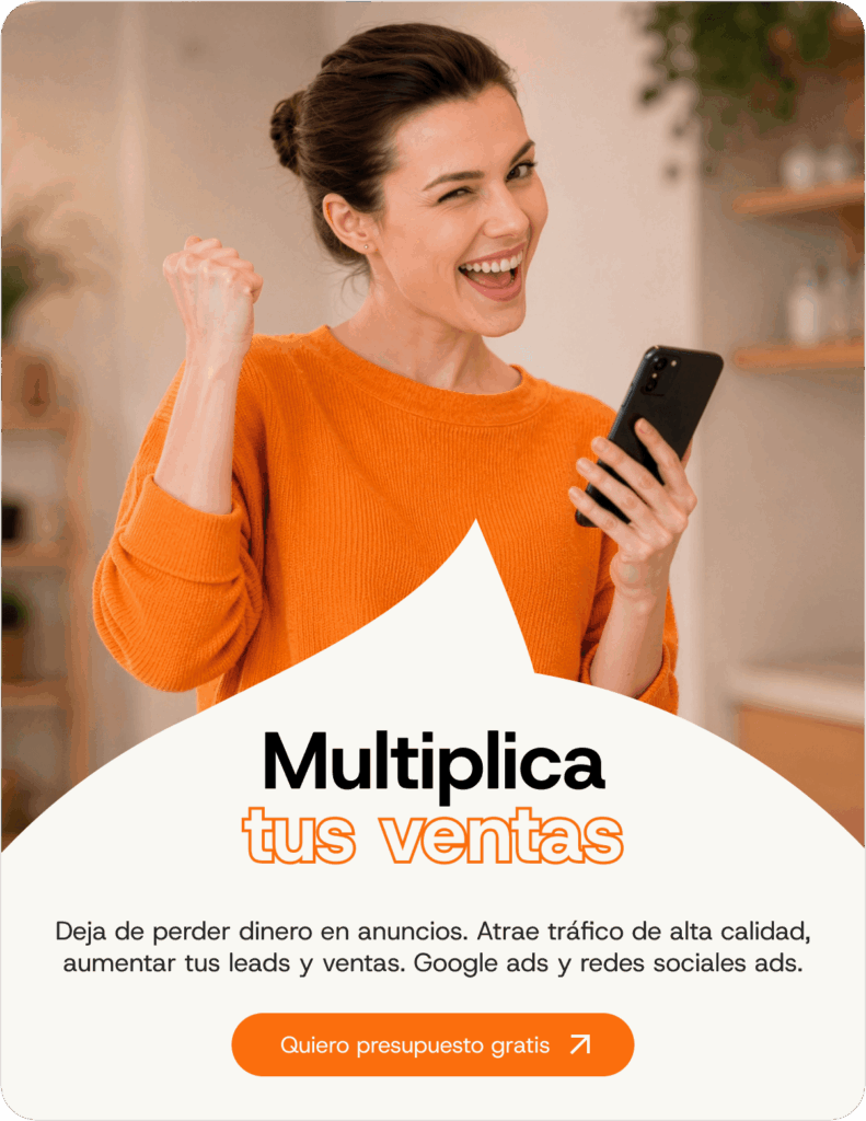 Dos teléfonos móviles mostrando perfiles para gestión de redes sociales